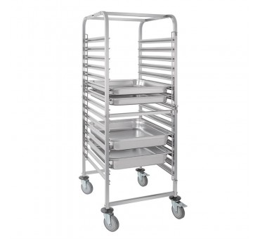 Echelle Gastronorme inox GN 2/1 15 niveaux Echelle Gastronorme inox GN 2/1 15 niveaux
