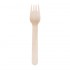 Fourchettes en bois biodégradables Fiesta Green lot de 100