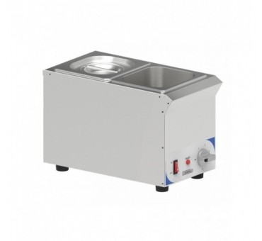 Bain marie à sauce 2 x GN 1/6 compact Bain marie à sauce 2 x GN 1/6 compact