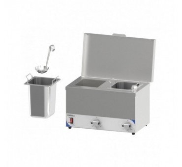Bain marie à sauce compact 2 cuves Bain marie à sauce compact 2 cuves