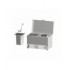 Bain marie à sauce compact 2 cuves
