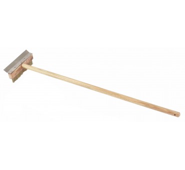 BROSSE À PIZZA AVEC GRATTOIR POIGNÉE EN BOIS 25-120 BROSSE À PIZZA AVEC GRATTOIR POIGNÉE EN BOIS 25-120