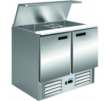 Saladette 2 portes inox S900E Saladette 2 portes inox S900E