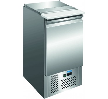 Saladette de préparation 1 porte inox S400 Saladette de préparation 1 porte inox S400