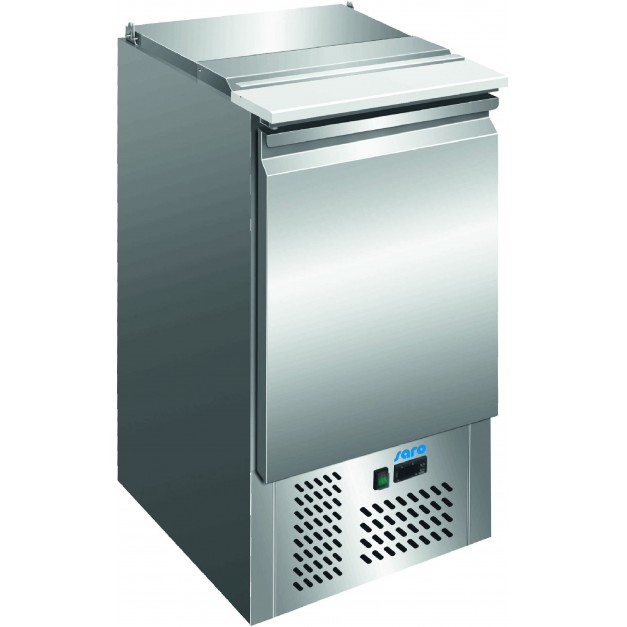Saladette de préparation 1 porte inox S400