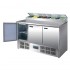 Comptoir de préparation réfrigéré pizzas et salades Polar Série G 390L