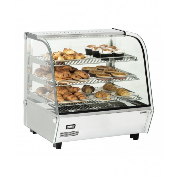 Vitrine chauffante 120L