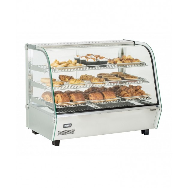 Vitrine chauffante 160L