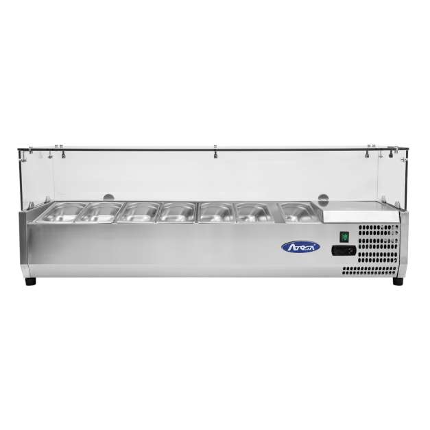 PRÉSENTOIR A INGRÉDIENTS VRX 1600/380 PAR HALEINE VITRÉ