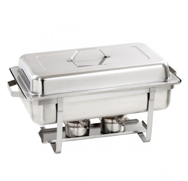 2/1 h100. Bacinella in acciaio inox AISI 304 GN 2/1. Dim. 650x530 altezza