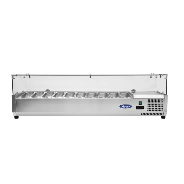 PRÉSENTOIR A INGRÉDIENTS VRX 2000/380 PARE HALEINE VITRÉ