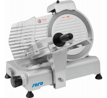 Trancheuse a jambon professionnelle économique Saro 250 mm Trancheuse a jambon professionnelle économique Saro 250 mm