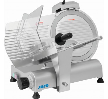Trancheuse a jambon professionnelle économique Saro 300 mm Trancheuse a jambon professionnelle économique Saro 300 mm