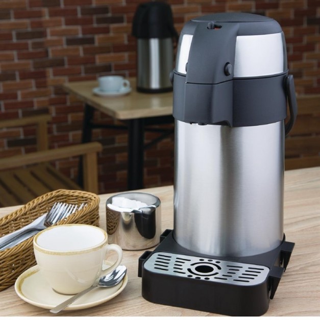 Pichet Isotherme Thermos Sous Vide Isolé, Acier Inoxydable 18/10 Double Étage, Carafe À Café