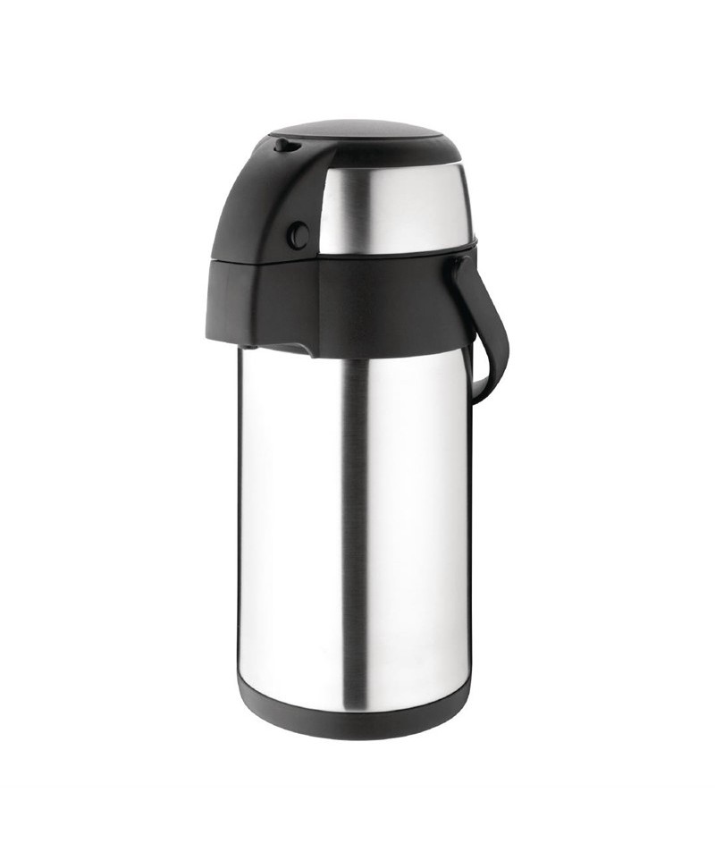 ILSA Carafe thermique avec distributeur à pression en inox et ABS L 2,5 ILSA Carafe thermique avec distributeur à pression en inox et ABS L 2,5