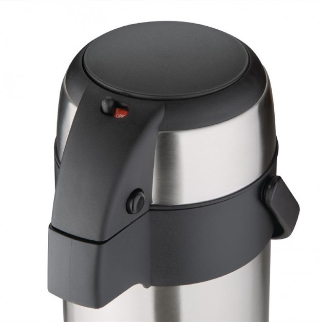 Mug isotherme double paroi inox avec couvercle inox 38cl