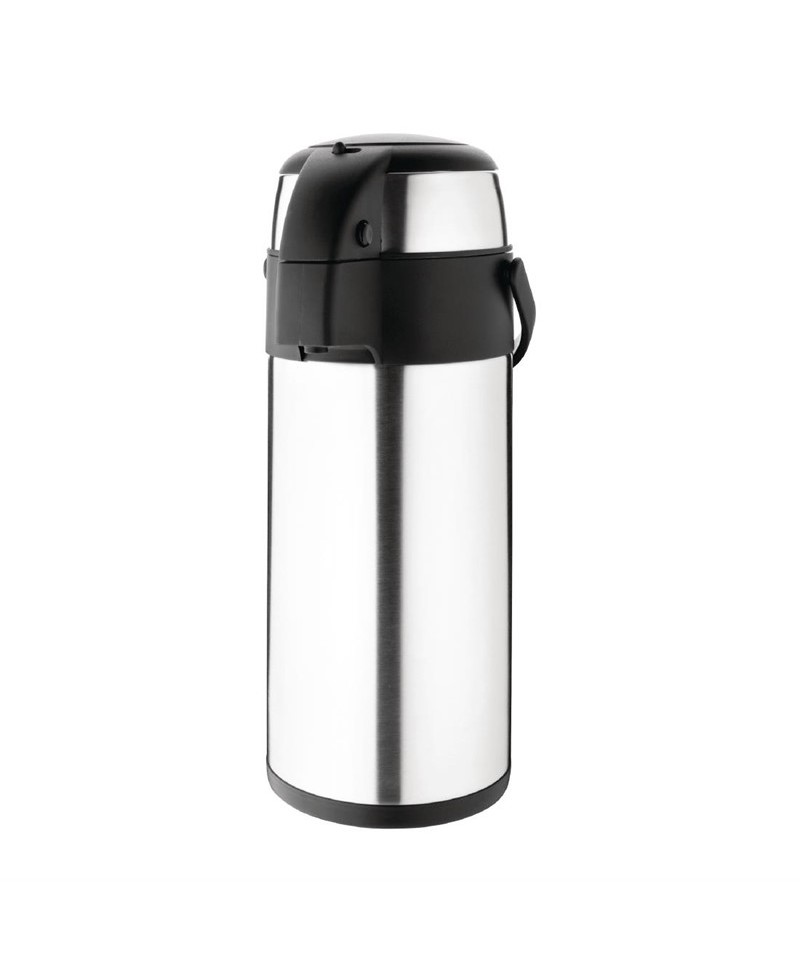 Carafe Isotherme Relaxdays 1,5L En Acier Inoxydable - Garde Le Chaud 12h, Le Froid 24h, Avec Bouton Poussoir