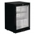 Arrière-bar une porte pivotante Polar Série G noir 128L