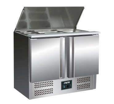 Saladette maxi 2 portes inox S902 Saladette maxi 2 portes inox S902