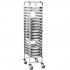 Echelle chariot gastro 18 niveaux GN 1/1 inox Bartscher