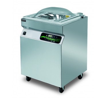 Machine sous vide à cloche professionnelle sur roues Lavezzini LAPACK BOXER/L LCD Machine sous vide à cloche professionnelle sur roues Lavezzini LAPACK BOXER/L LCD
