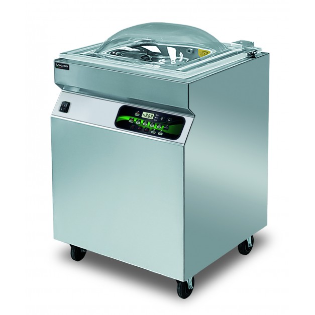 Machine sous vide à cloche professionnelle sur roues Lavezzini LAPACK BOXER/L LCD