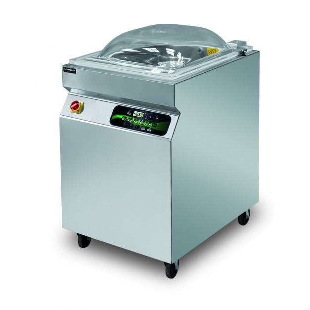 Machine sous vide à cloche professionnelle sur roues série Lavezzini LAPACK 500 LCD