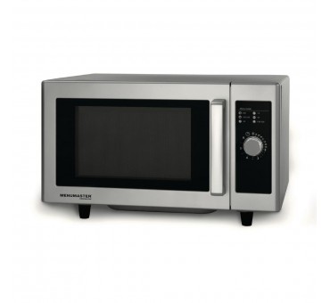 Micro-ondes manuel professionnel 23 L 1000 W – Inox – Menumaster RMS510DS