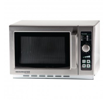 Micro-ondes manuel professionnel grande capacité 34 L 1100 W – Inox – Menumaster RCS511DSE