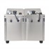 Friteuse professionnelle 2 x 3 litres inox buffalo