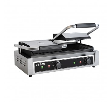 Grill panini double rainurée / rainurée Modèle PG2 Grill panini double rainurée / rainurée Modèle PG2
