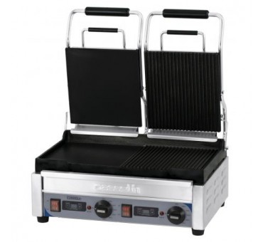 Grill panini électrique professionnel Double Premium Mixte Casselin Grill panini électrique professionnel Double Premium Mixte Casselin