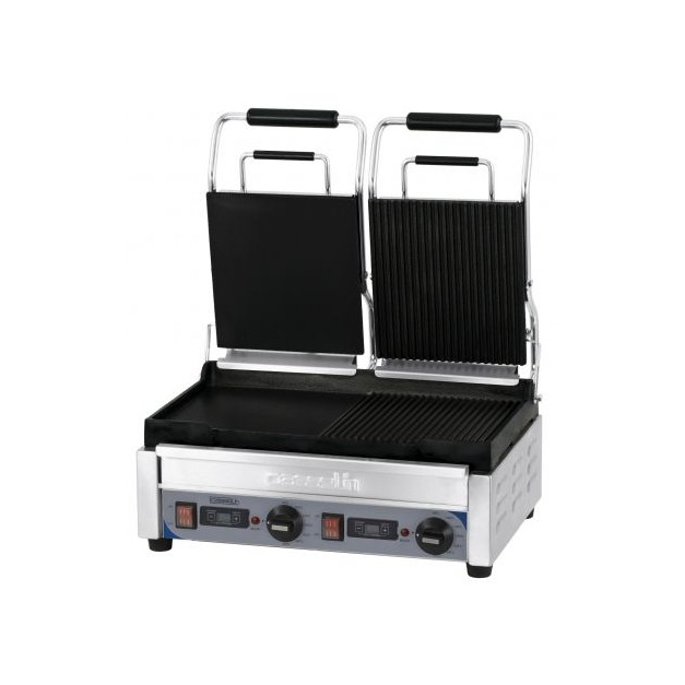 Grill panini électrique professionnel Double Premium Mixte Casselin