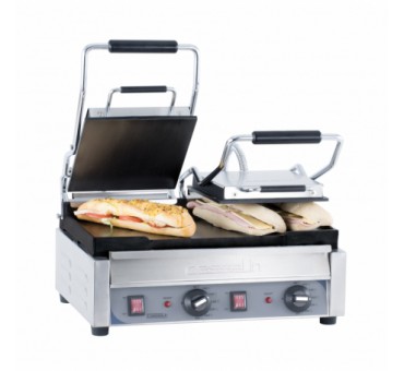 Grill panini double premium lisse - lisse Grill panini double premium lisse - lisse