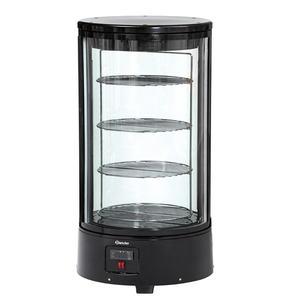 Présentoir réfrigéré rond pour les gateaux et patisserie