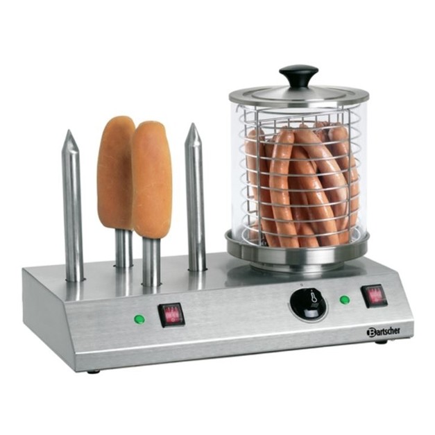 Appareil a hot-dog Bartscher 4 plots