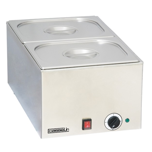 Bain marie électrique de table Casselin GN 1/2 et 1/3