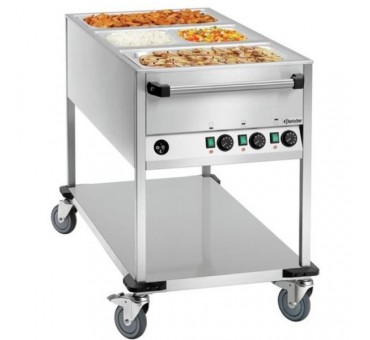 Chariots bain-marie GN avec eau Bartscher Chariots bain-marie GN avec eau Bartscher