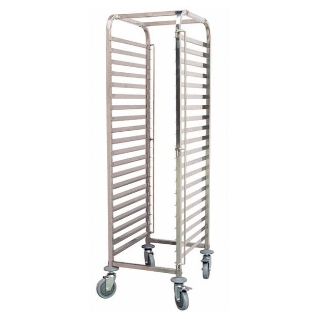 Echelle Patissière inox 20 niveaux 400 x 600 mm