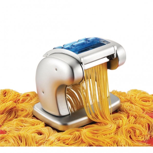 Machine à Pâtes Fraîches H.Koenig HOMY90 - 600g Capacité - 7 Moules Inclus - Programme Sans Gluten