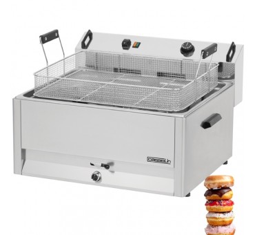 Friteuse électrique professionnelle à beignets 30 litres Casselin Friteuse électrique professionnelle à beignets 30 litres Casselin