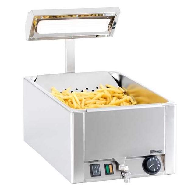 Chauffe frites électrique professionnel GN1/1 céramique Casselin