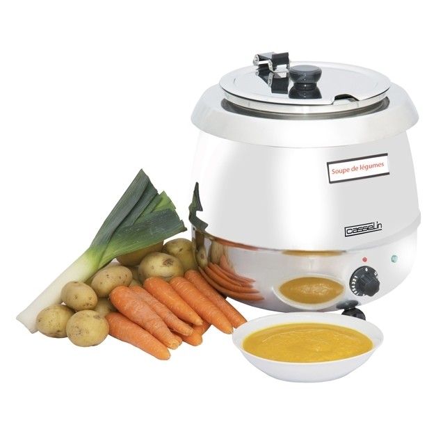 Soupière électrique 9 litres finition inox Casselin