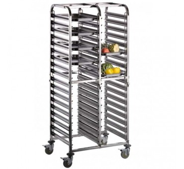 Echelle gastronorme double GN 1/1 18 niveaux double Echelle gastronorme double GN 1/1 18 niveaux double