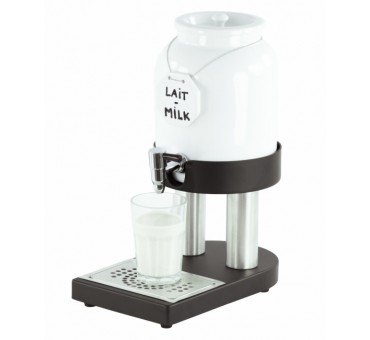 Distributeur de lait froid en porcelaine 4 litres Casselin Distributeur de lait froid en porcelaine 4 litres Casselin