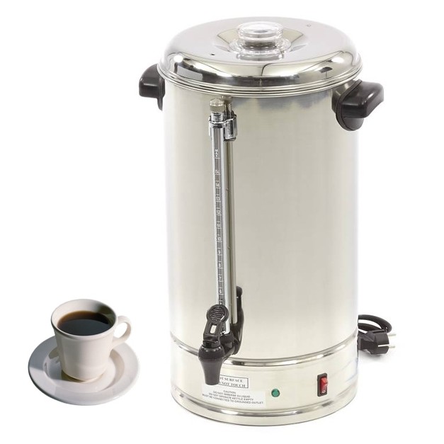 Percolateur à café - 15 L - 120 tasses - filtre à café amovible