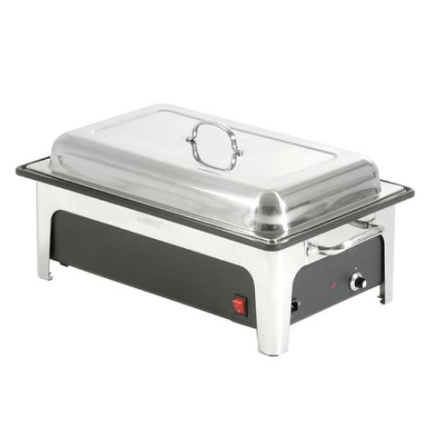 Chafing dish inox gn 1/1 électrique complet Bartscher
