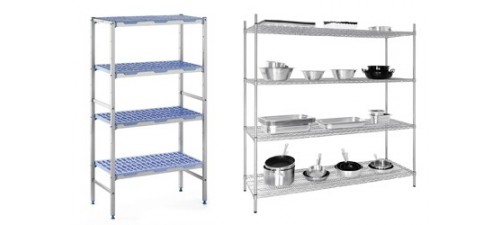 Rayonnage professionnel CHR | Économat, réserve, chambre froide