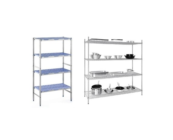 Rayonnage professionnel CHR | Économat, réserve, chambre froide