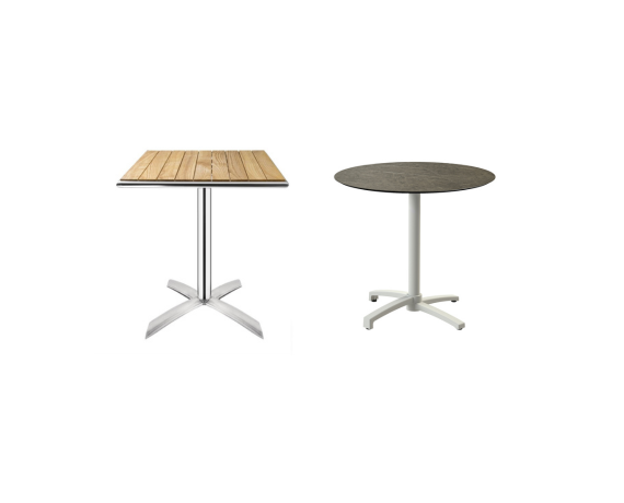 Tables pour la Restauration, Bar, café